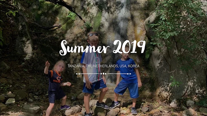 Summer 2019: Tanzania, Netherlands, USA, Korea