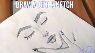 Easy way to draw a face |  Pencil sketch for beginners | Drawing tutorial💥💥