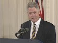 President Clinton Presenting the Medal of Freedom to Sen. Dole