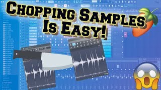 Chopping Samples is Easy FL Studio Beginner Tutorial