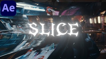 How To Make The TIME SLICE Effect in After Effects (Tutorial)