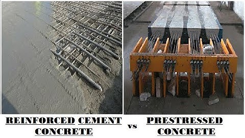 Difference Between Prestressed Concrete and Reinforced Concrete