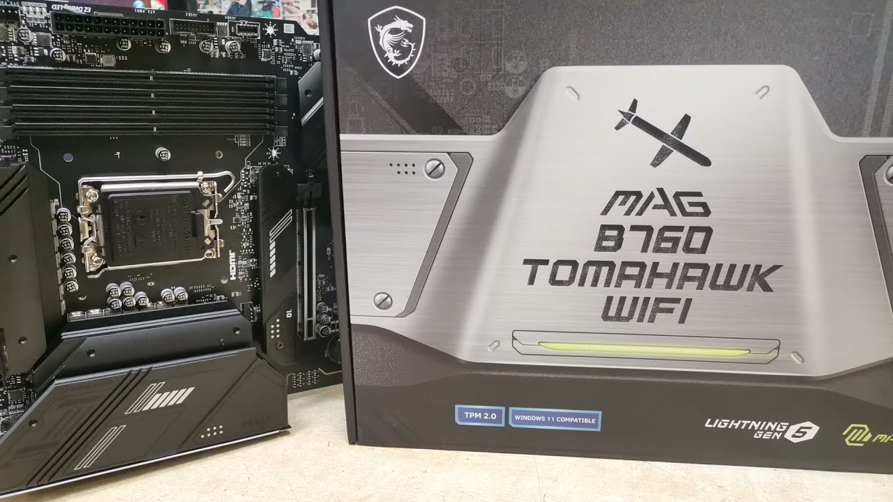 MSI B760 GAMING PLUS WIFI 🎯 Motherboard Unboxing and Overview 