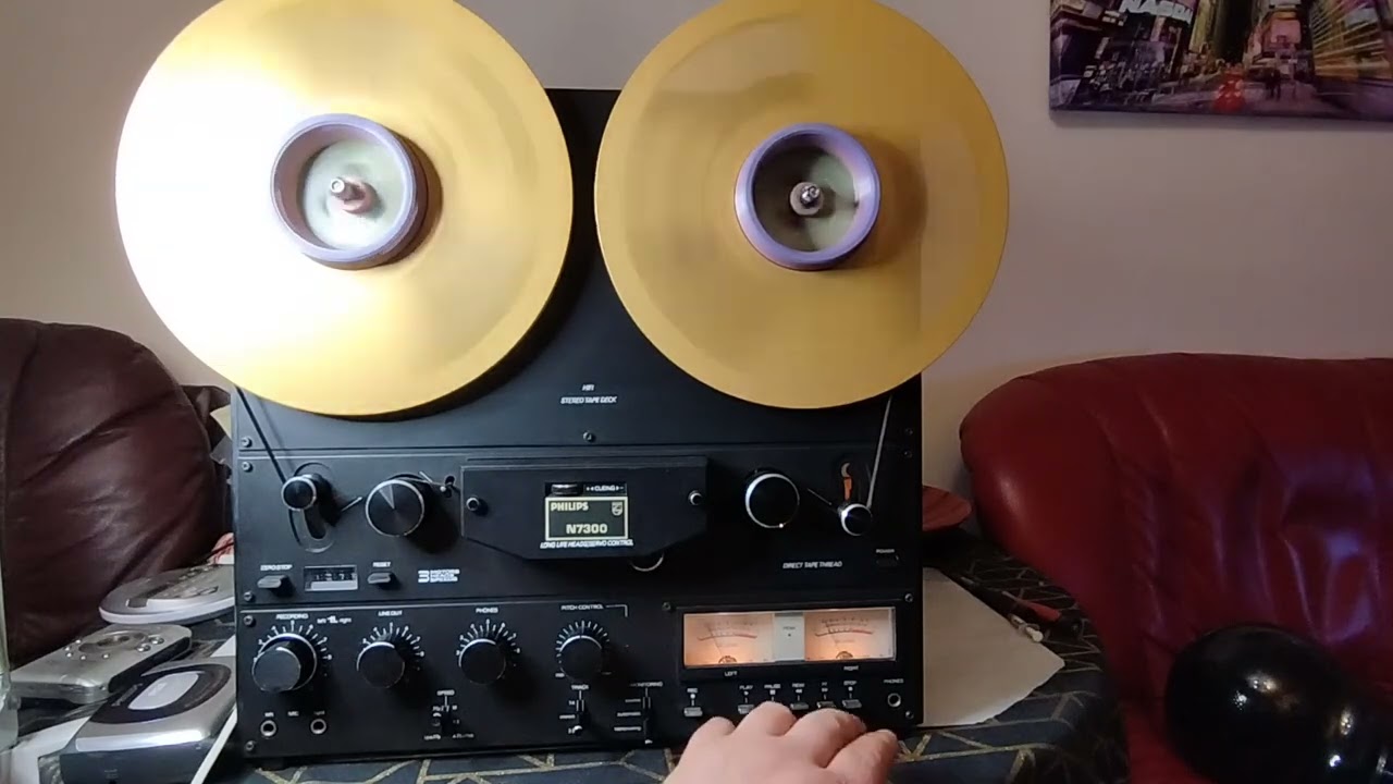 Philips N7300 10.5" Nab. One of The last Produced Reel to Reel