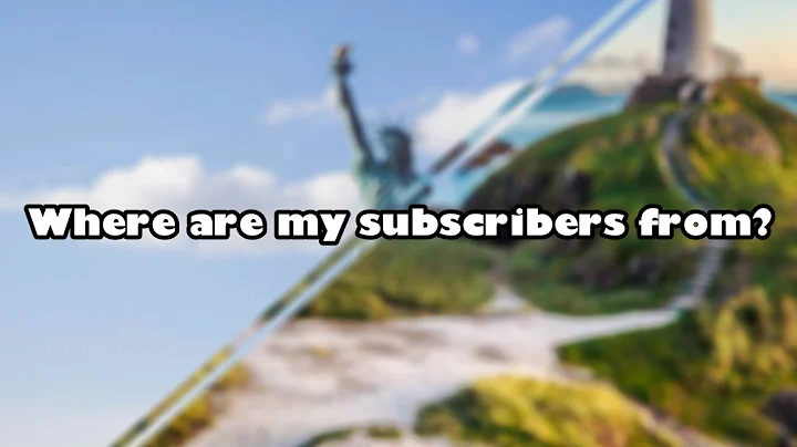 Where are my subscribers from? ||  #roadto50
