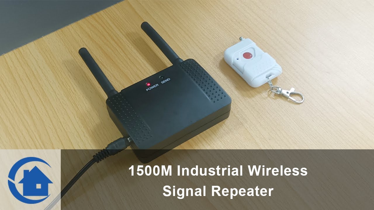 Control Your Smart Home from Anywhere: 1500M Wireless RF Signal ...