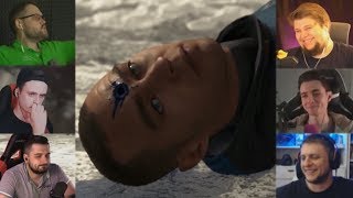 &quot;Реакции Летсплейщиков&quot; на Смерть Маркуса из Detroit: Become Human