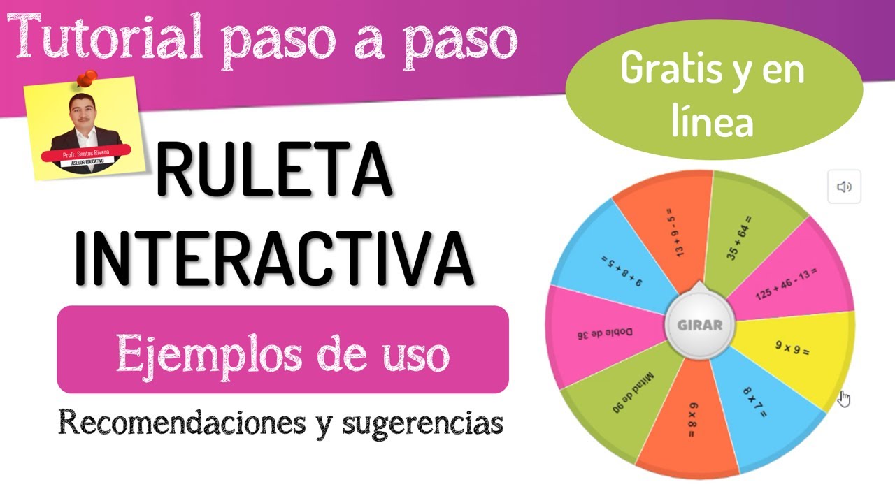 ¿Cómo se utiliza la ruleta aleatoria