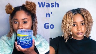 WASH N GO COMBO| BLUE MAGIC GREASE & ECO STYLE GEL| IslandCurl Annelia