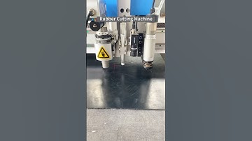 Rubber Sheet CNC Oscillating Knife Cutting Machine