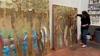 Painting with Gold Leaf