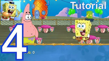 SpongeBob Krusty Cook-Off - Gameplay Walkthrough Part 4 - Tutorial (iOS,Android)