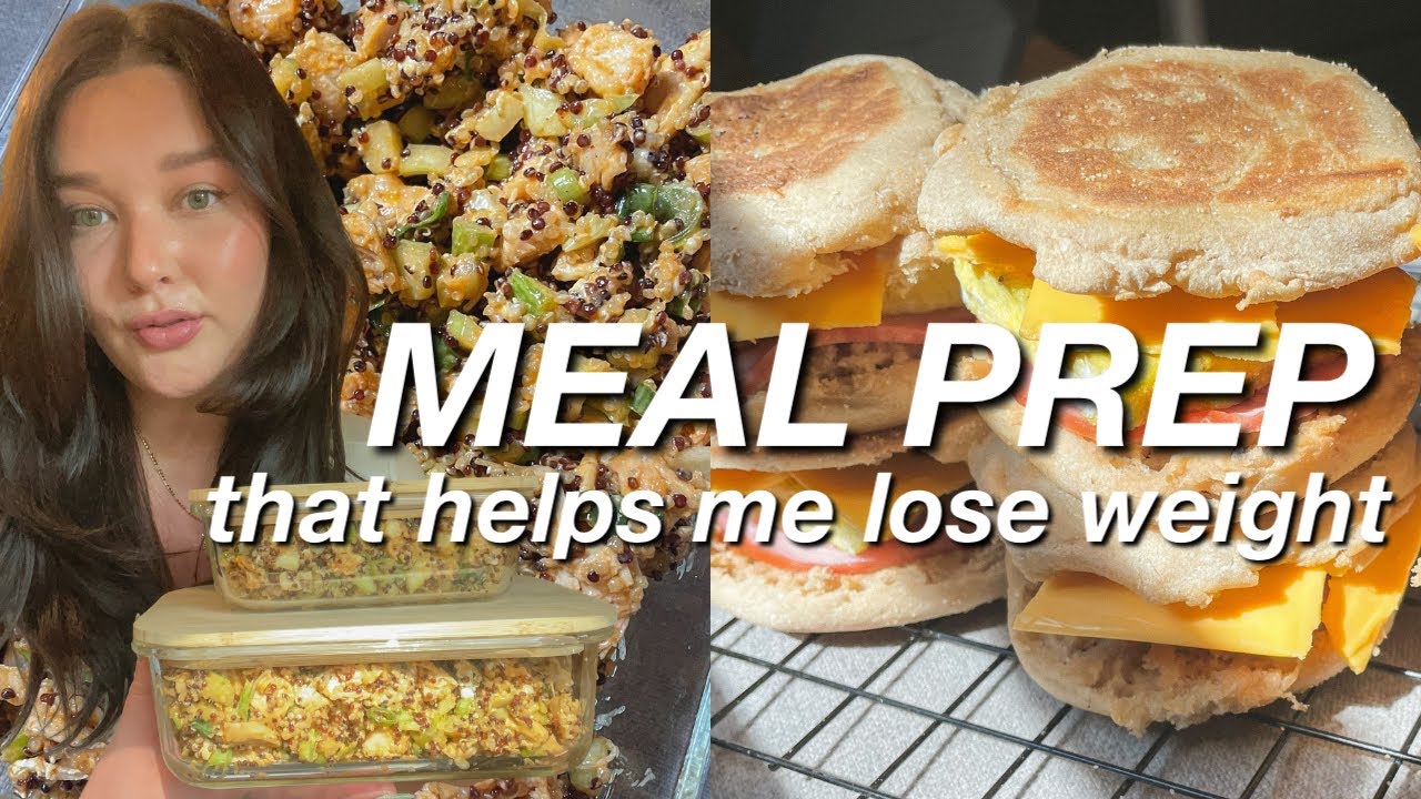 HEALTHY MEAL PREP FOR WEIGHT LOSS ! WHAT I ATE TO LOSE 58 LBS!