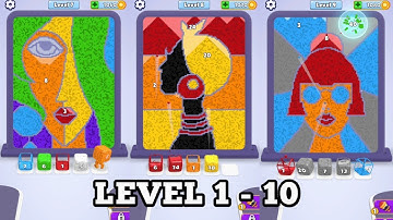 Sand Jam | Level 1 - 10 | Gameplay FHD