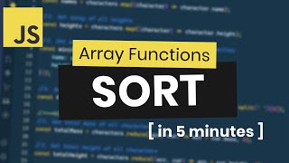 JavaScript Array Sort Method Practice in 5 Minutes
