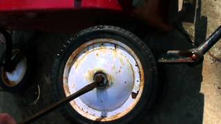 Radio Flyer Wheel Repair- Dumpster Diving Find