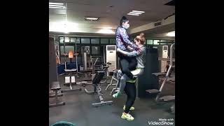 Ig Girl Lift Two Girlsshoulder Ridefront