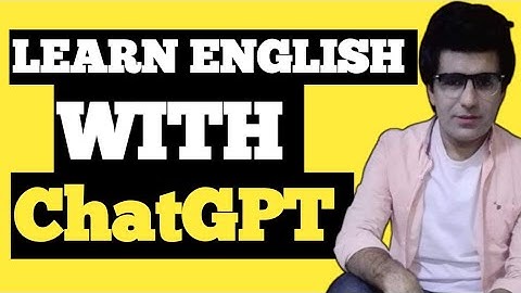 Learn English with ChatGPT - Use Artificial Intelligence as your English teacher for free
