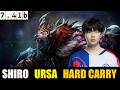 🤯SHIRO [URSA] HC 7.41B- DOTA 2 HIGHEST MMR #dota2  #dota2gameplay