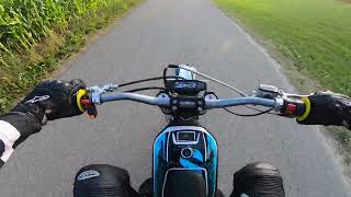 ET Time Et electric moto bike cross offroad first ride in Bavarian Nature No 1 3/3 Resimi