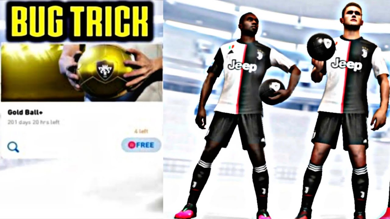 Black Ball Trick In Gold Ball Pack In PES 2020 Mobile || BUG TRICK WORKING || PES 2020