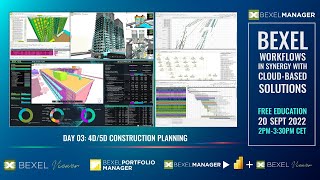 BEXEL Manager & BEXEL Cloud solutions Day 03: 4D/5D Construction planning - 5D Cost estimation