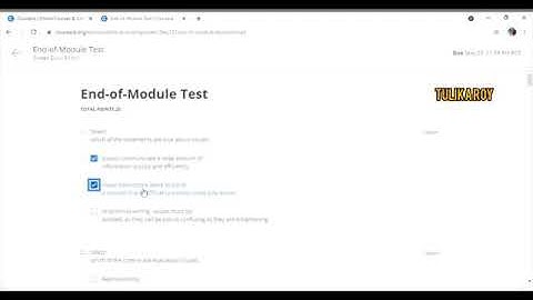 Technical writing week 3(END MODULE Test)