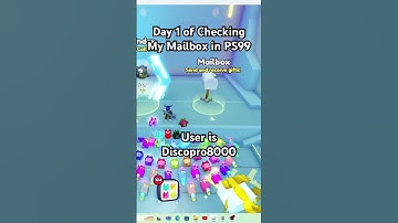 Day 1 of Checking My Mailbox in PS99 #roblox #ps99 #shorts #fyp
