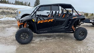 RZR XP1000 4 and KRX 1000 4  first ride.