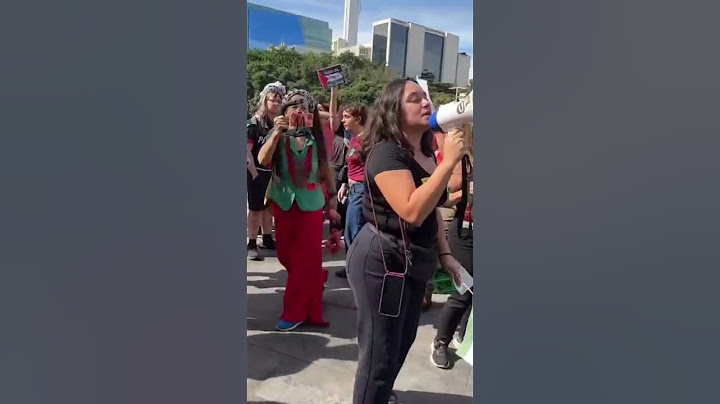 Confira como foi a manifestação em defesa da Palestina no Rio de Janeiro