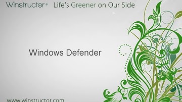Windows 7   Windows Defender