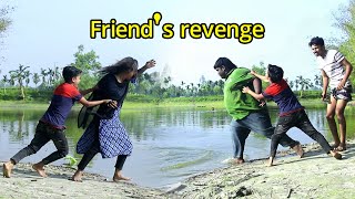 Friend's revenge । Bondhur Potisod । Chuto Dada Funny Video । Must Watch Funny Video 2021 । FK Music