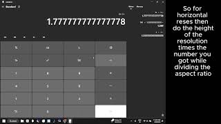 How to make a custom screen resolution with an aspect ratio!