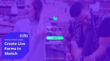 Add Forms and Real Text Input to Your Prototype in Sketch – Anima Smart Layers (1/5)