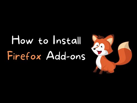 Video: Kaip įdiegti „Firefox“plėtinį