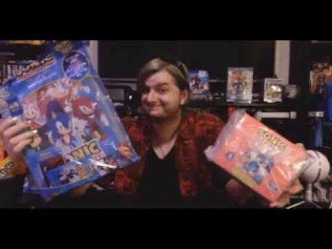 Opening up Sonic Trading Cards (Rare or Never before seen artwork