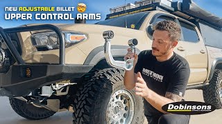 Dial in your Alignment! - NEW Dobinsons Adjustable Billet Upper Control Arms