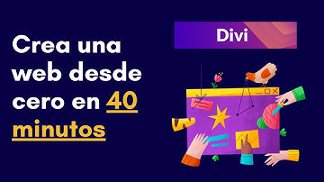 💻 Tutorial DIVI en 40 minutos - Crea tu web profesional desde 0