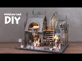 4k luna magic house  diy miniature dollhouse kit  relaxing satisfying