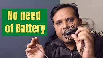 How to use Boya By m1 microphone without Battery| Rode Trrs to Trs converter