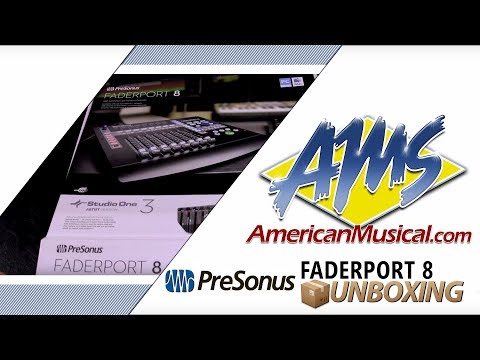 Presonus Faderport 8 Unboxing - American Musical Supply