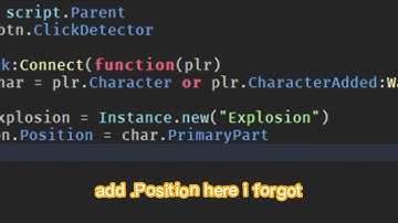 how to make an explode button - roblox studio 2023