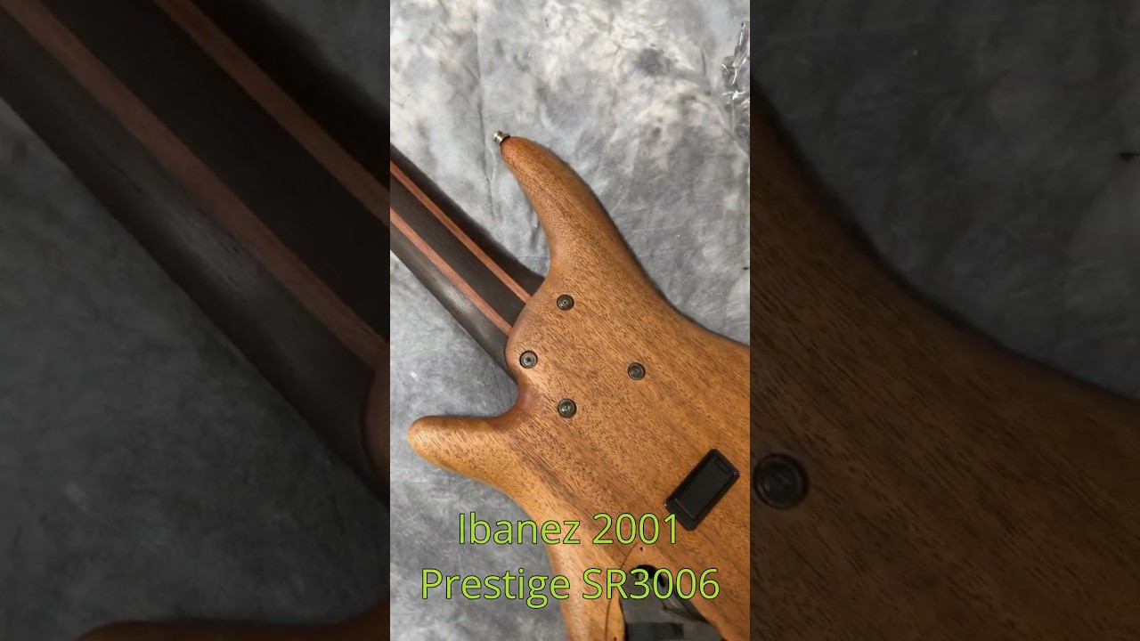 Ibanez Prestige SR3006 Made in Japan Fujigen Bass Restoration