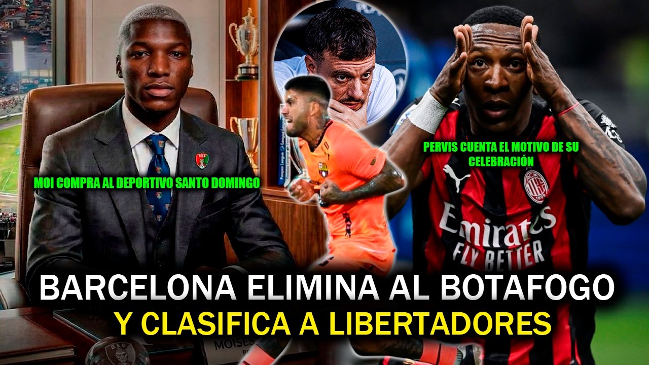 BARCELONA A FASE DE GRUPOS DE LA LIBERTADORES 2026 🔥 | MOI COMPRA AL DEPORTIVO SANTO DOMINGO |XDOTES