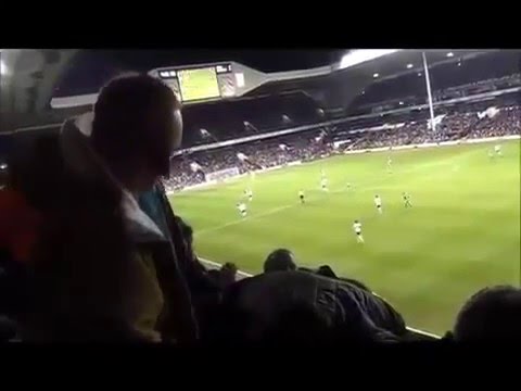 13/12/2015 - Newcastle United fans at White Hart lane.