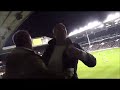 13/12/2015 - Newcastle United fans at White Hart lane.
