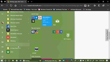 Fixit Windows 10 Fall Creators update Missing apps Fix number 2 Using Powershell