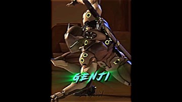 Wake Up Bruh | Genji Edit | #edit #phonk #overwatch #games #shorts