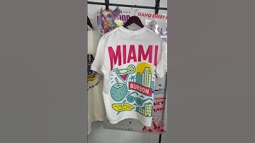 Why EVERYONE in Miami Is Using DTF Transfers Now! 🔥👕 #dtfprinting  #tshirtdesign #customshirts