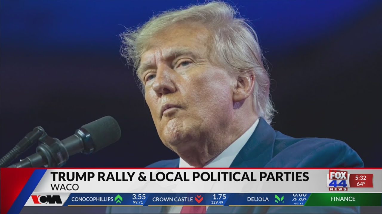 Local Political Rally Trump Rally & Local Political Parties - YouTube